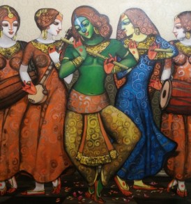 Kishore Roy Painting