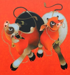 H.R Das Painting