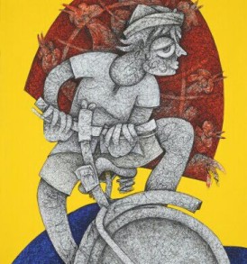 Mahavir Verma Painting
