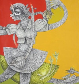 Mahavir Verma Painting