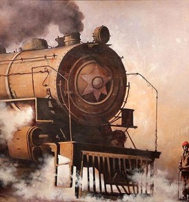 Kishore Pratim Biswas Painting