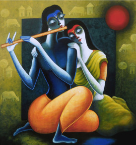 Santosh Chattopadhyay Painting