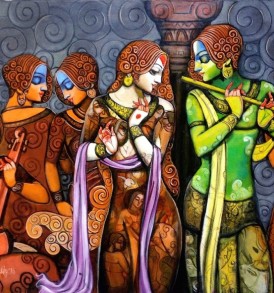 Kishore Roy Painting