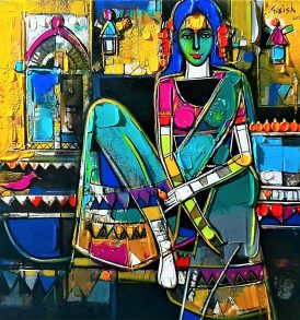 Girish Adannavar Painting
